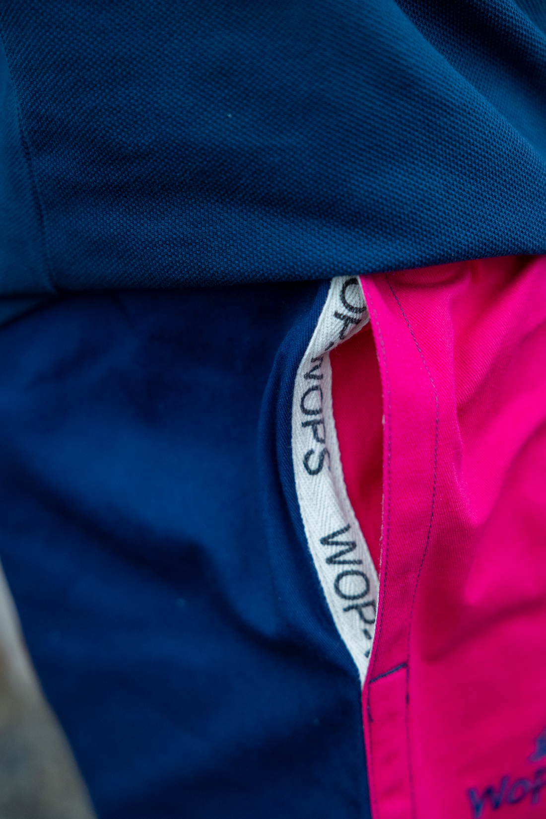 Wanaka Rugby Shorts (Hot Pink/Navy)