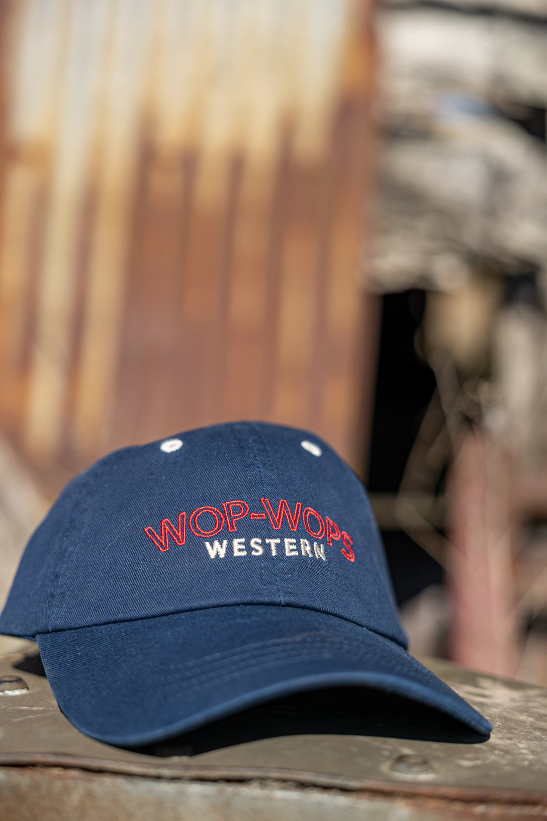 Baseball Cap - Red/Navy/Cream