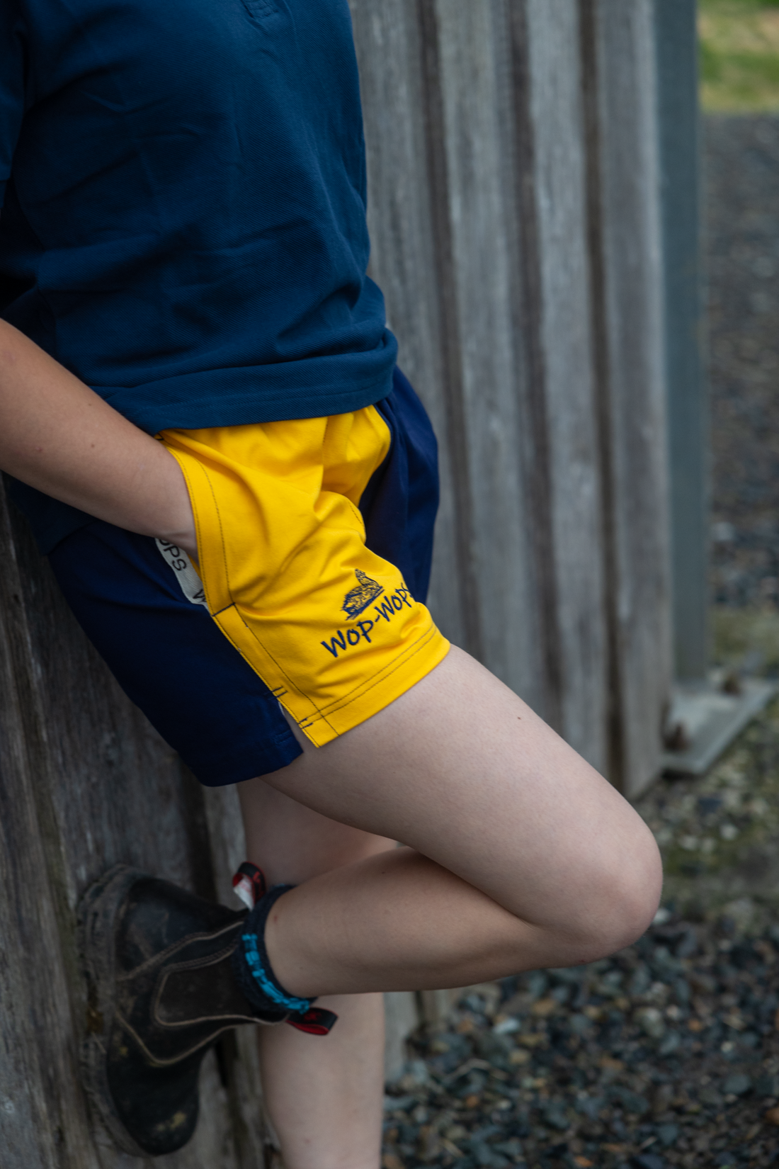 Wanaka Rugby Shorts (Yellow/Navy)