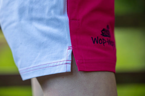 Wanaka Rugby Shorts (Pink/White)