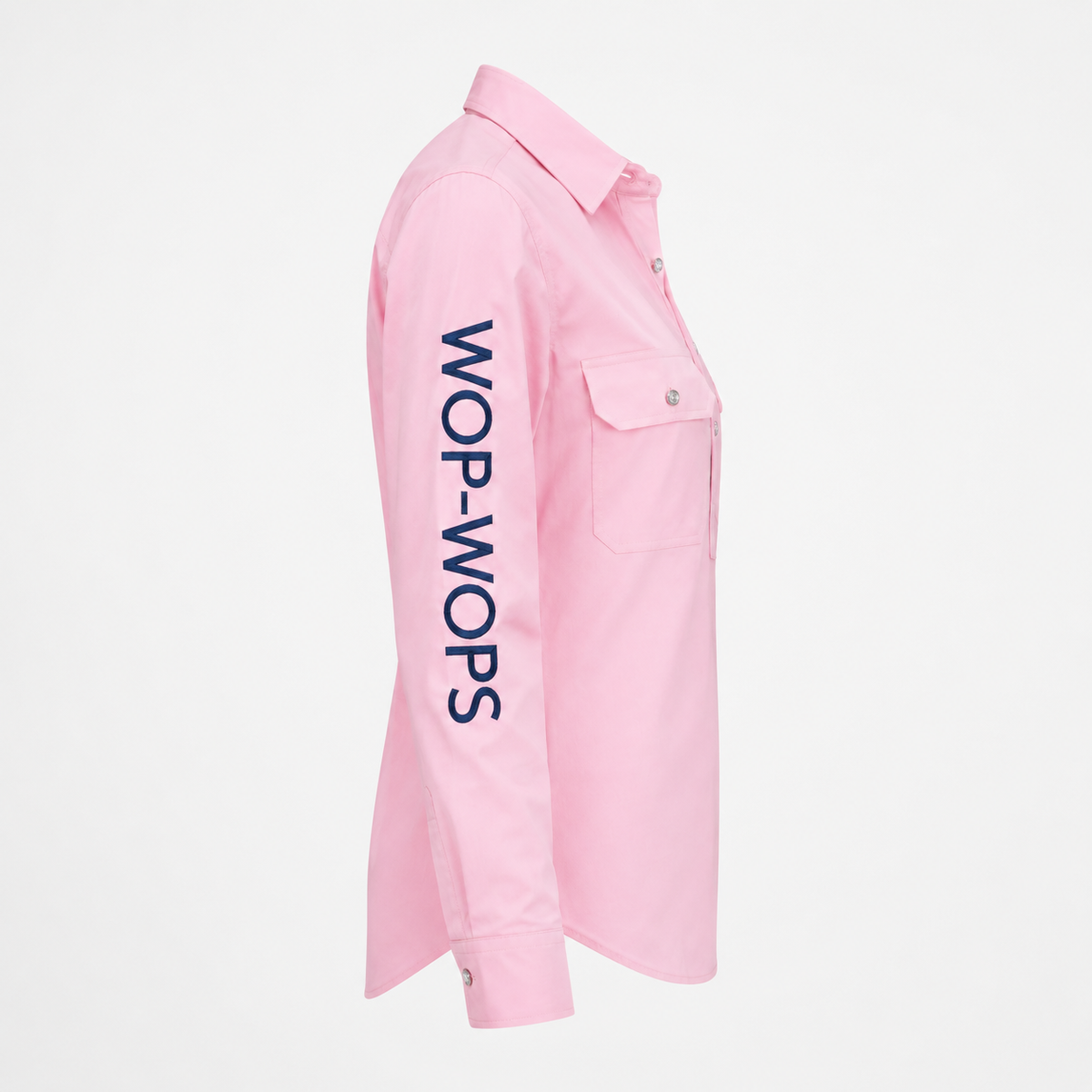 Women's Kōwhai Work Shirt (Pink)