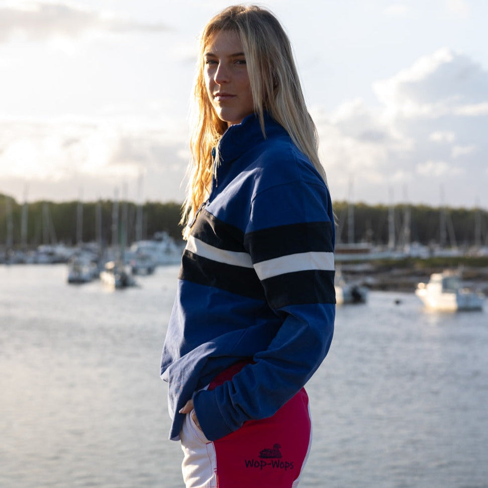 Muster Quarter Zip (Royal Blue)