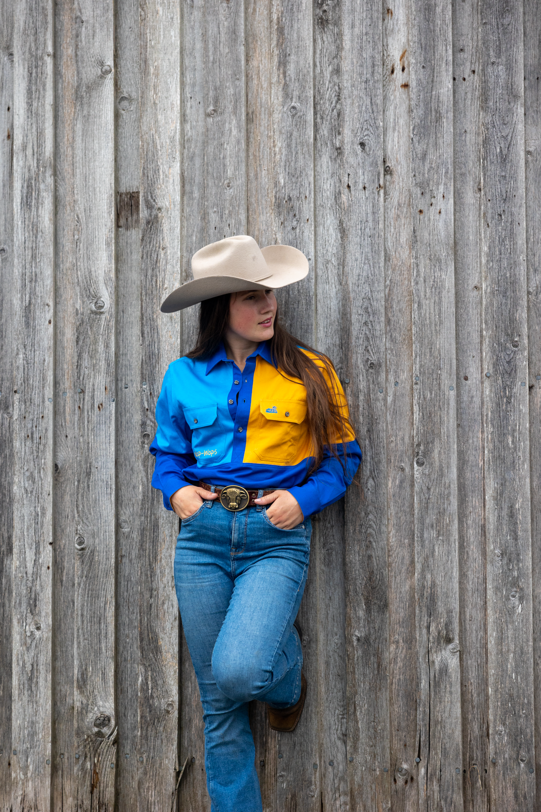 Rangiora Extreme Work Shirt (Yellow/Blue)