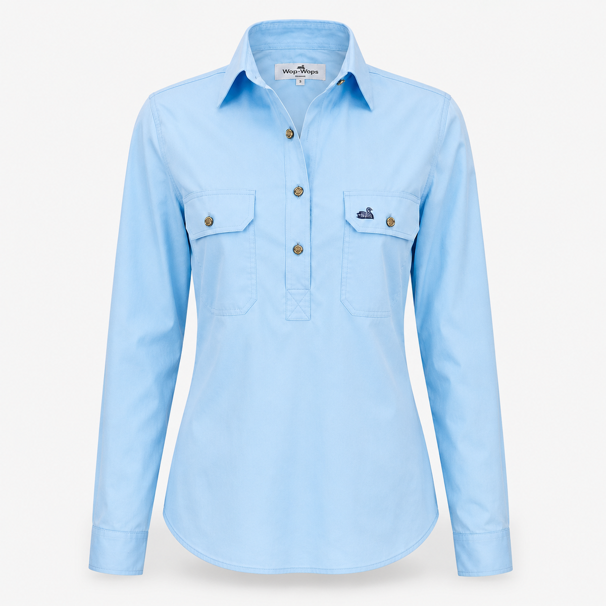 Women's Rātā Work Shirt (Light Blue)
