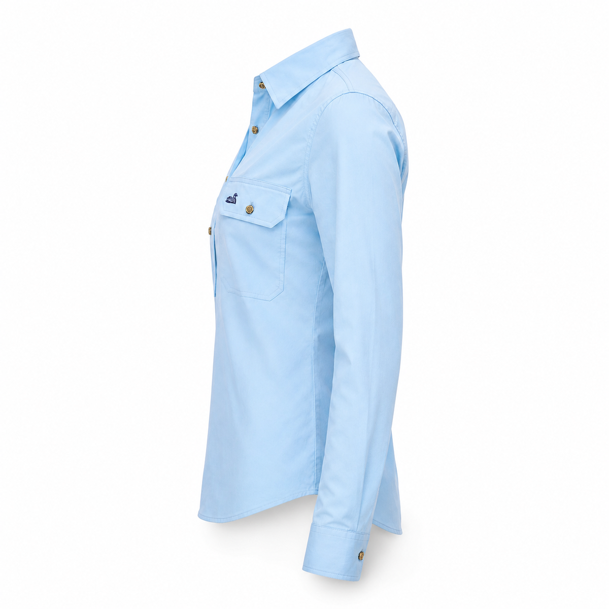 Women's Rātā Work Shirt (Light Blue)