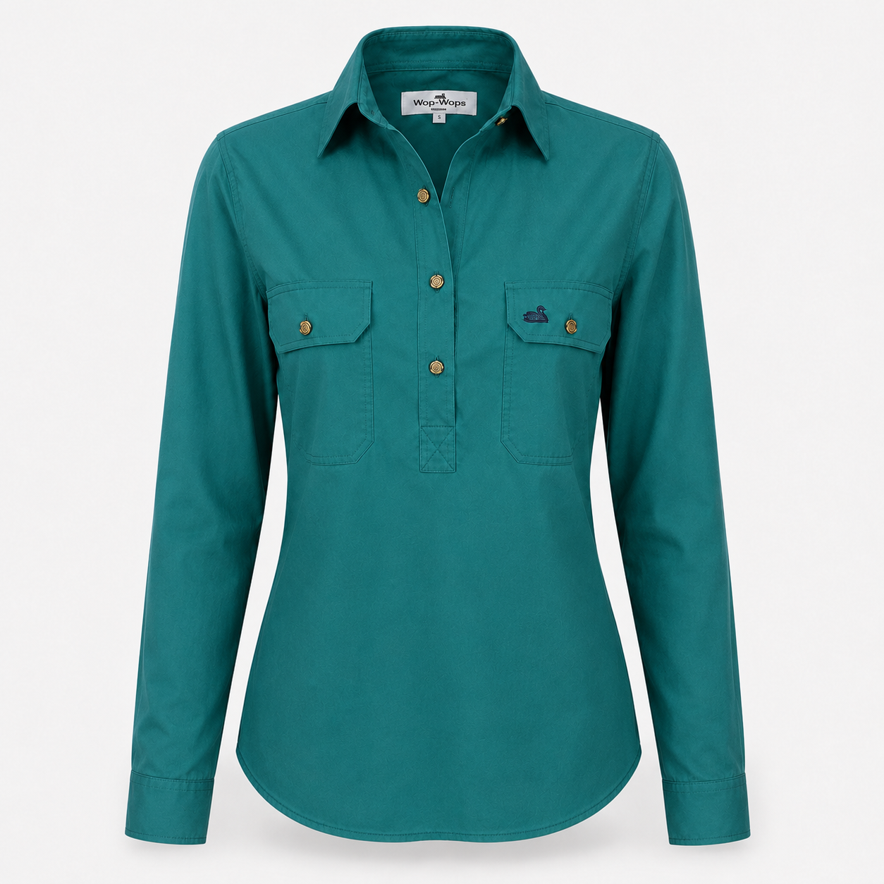 Women's Rātā Work Shirt (Teal)