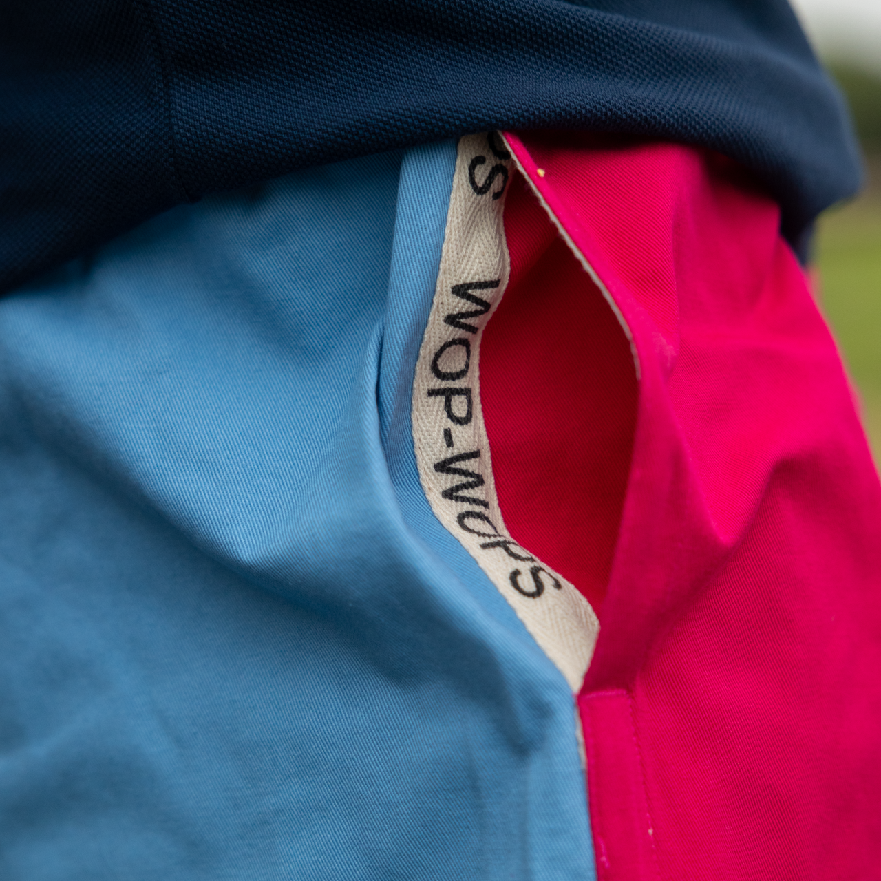 Wanaka Rugby Shorts (Pink/Pastel Blue)