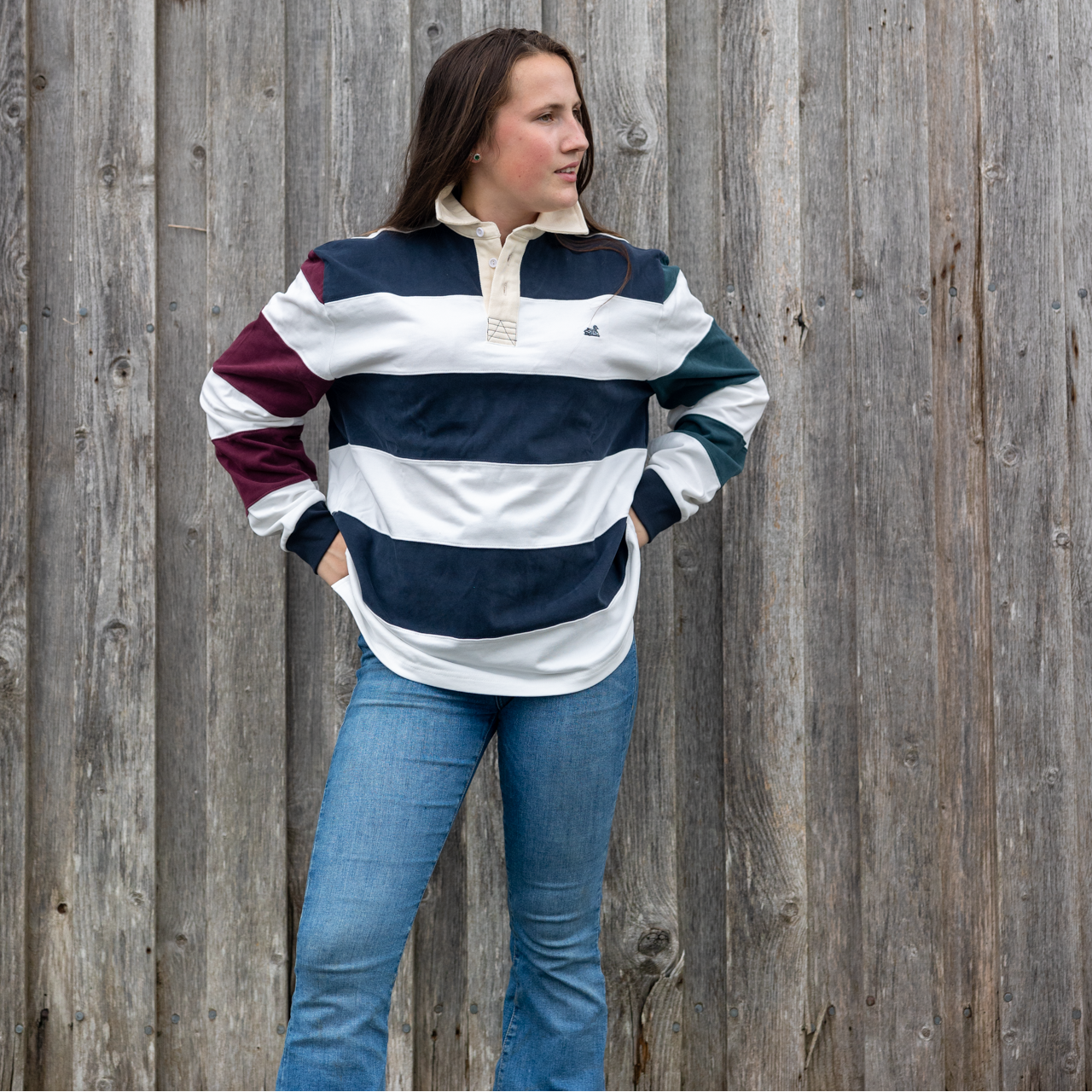 Rotorua Rugger (Navy,Purple,Green)