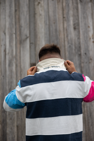 Rotorua Rugger (Navy,Pink,Light Blue)