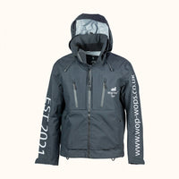 Black Waterproof Jacket Front