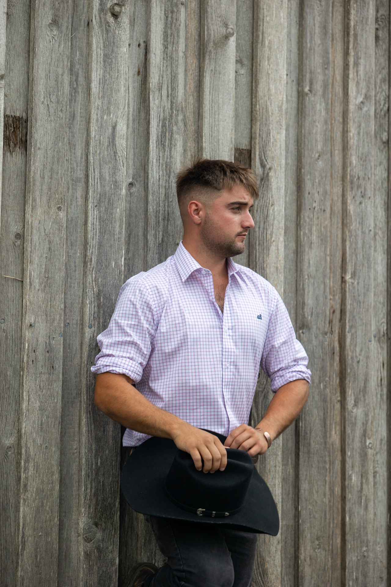 Timaru Shirt (Pink Check)