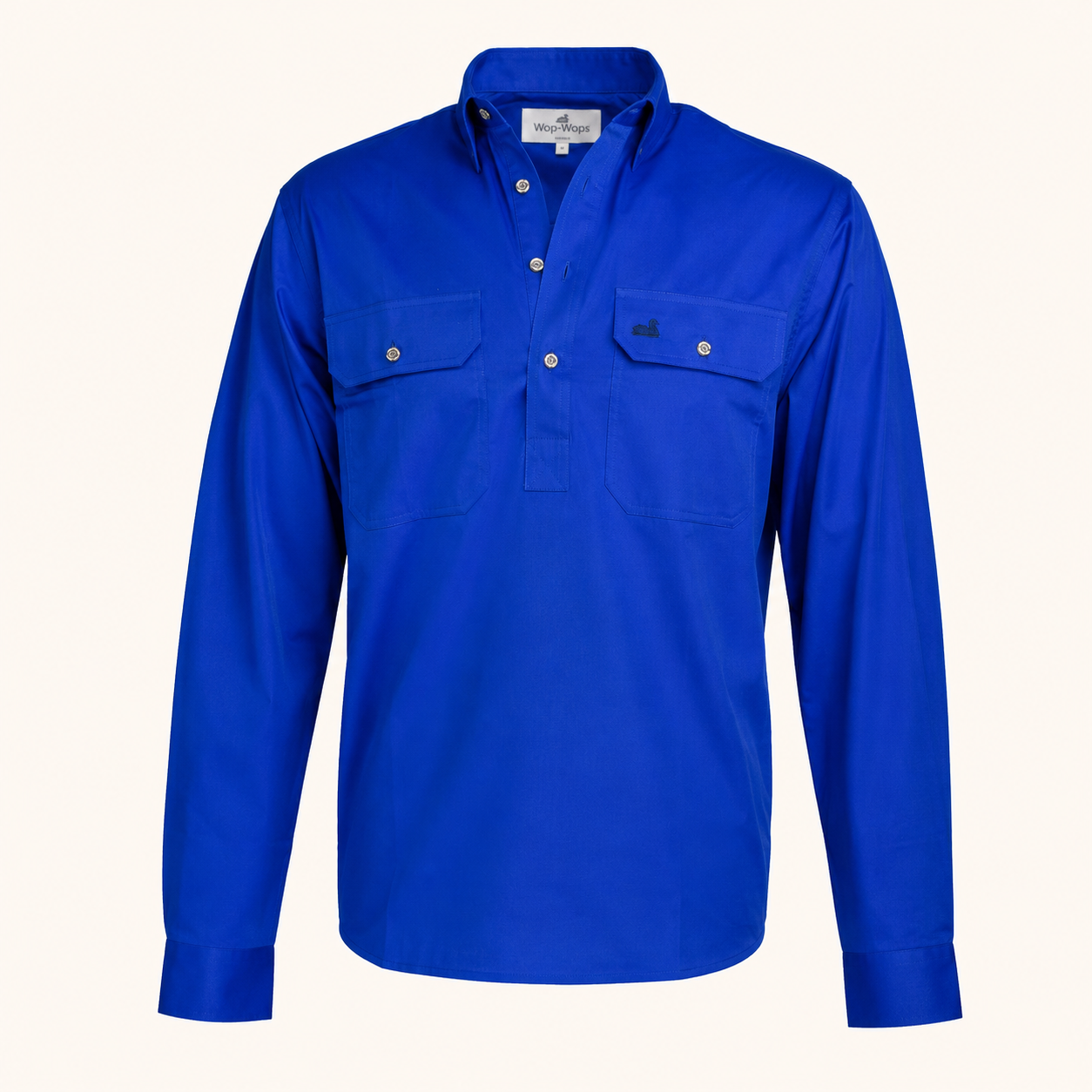 Men's Waikari Work Shirt (Royal Blue)