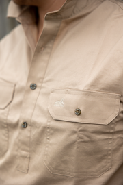 Waikari Work Shirt (Almond)