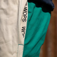 Wanaka Rugby Shorts Bottle Green/Cream