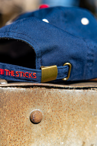 Baseball Cap - Red/Navy/Cream