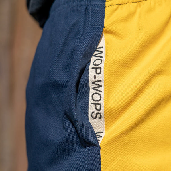 Wanaka Rugby Shorts Yellow/Navy