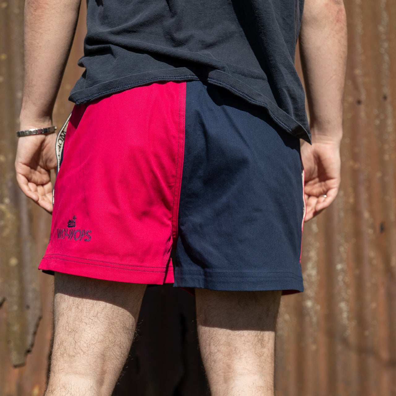 Wanaka Rugby Shorts Pink/Navy