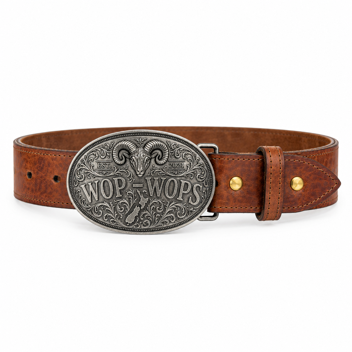 Rams Head Rodeo Buckle