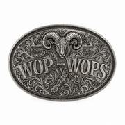 Rams Head Rodeo Buckle