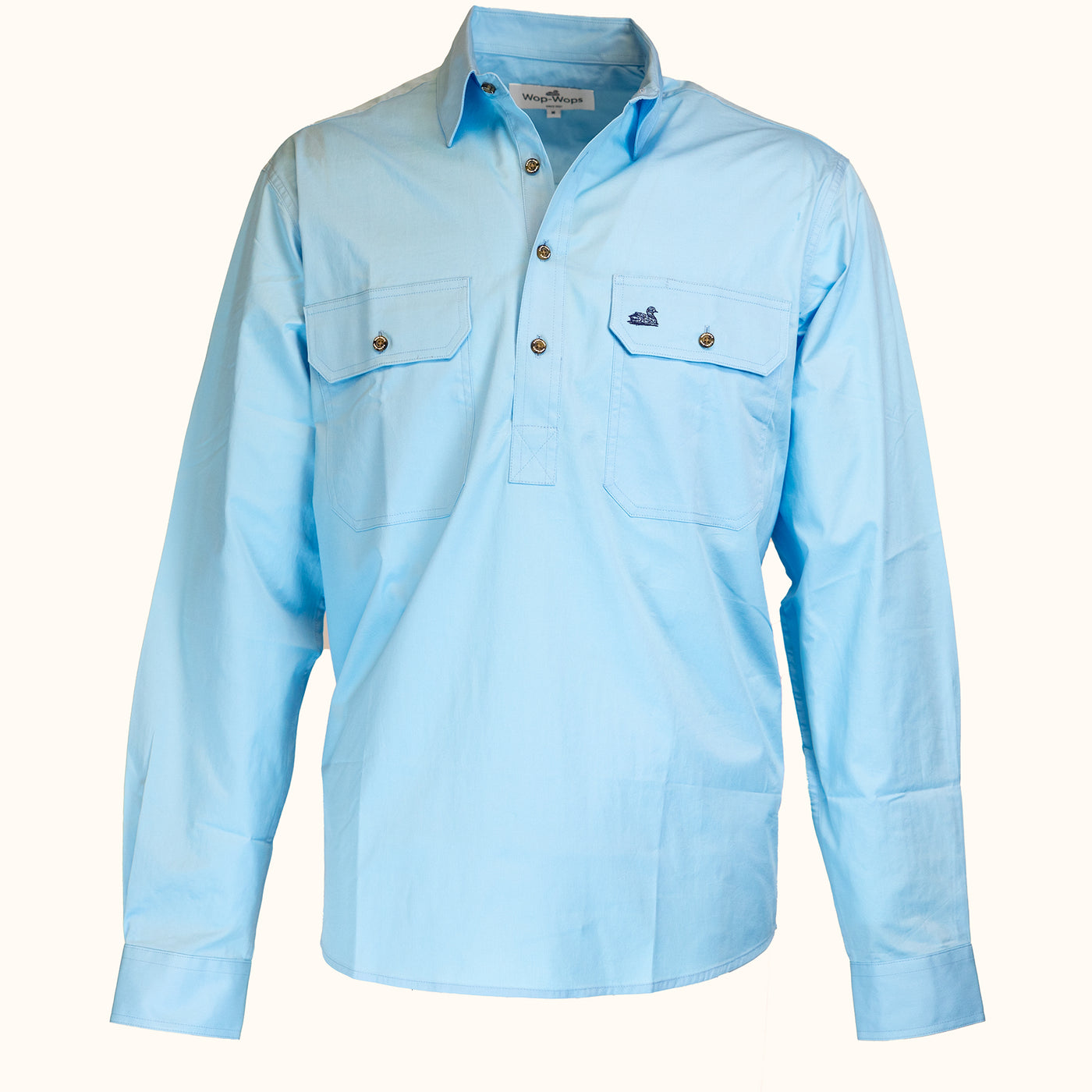 Men's Waikari Work Shirt (Blue)