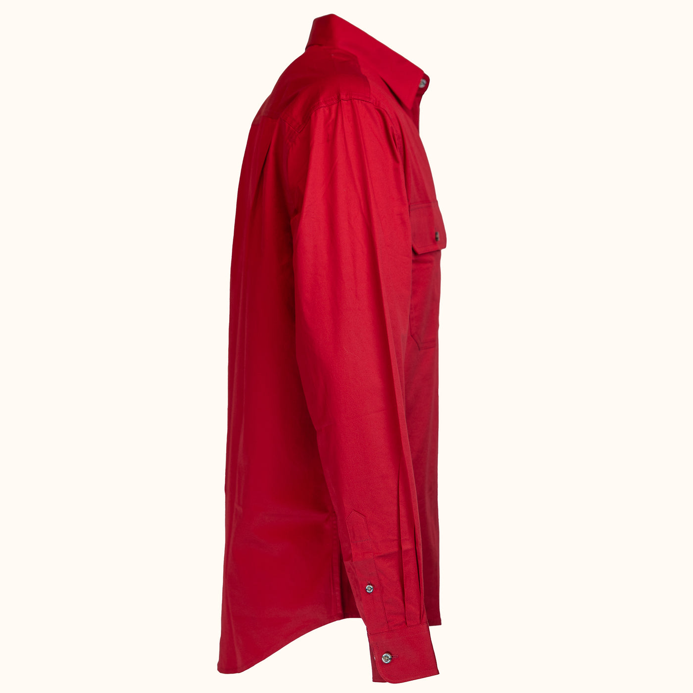 Men's Waikari Work Shirt (Red)