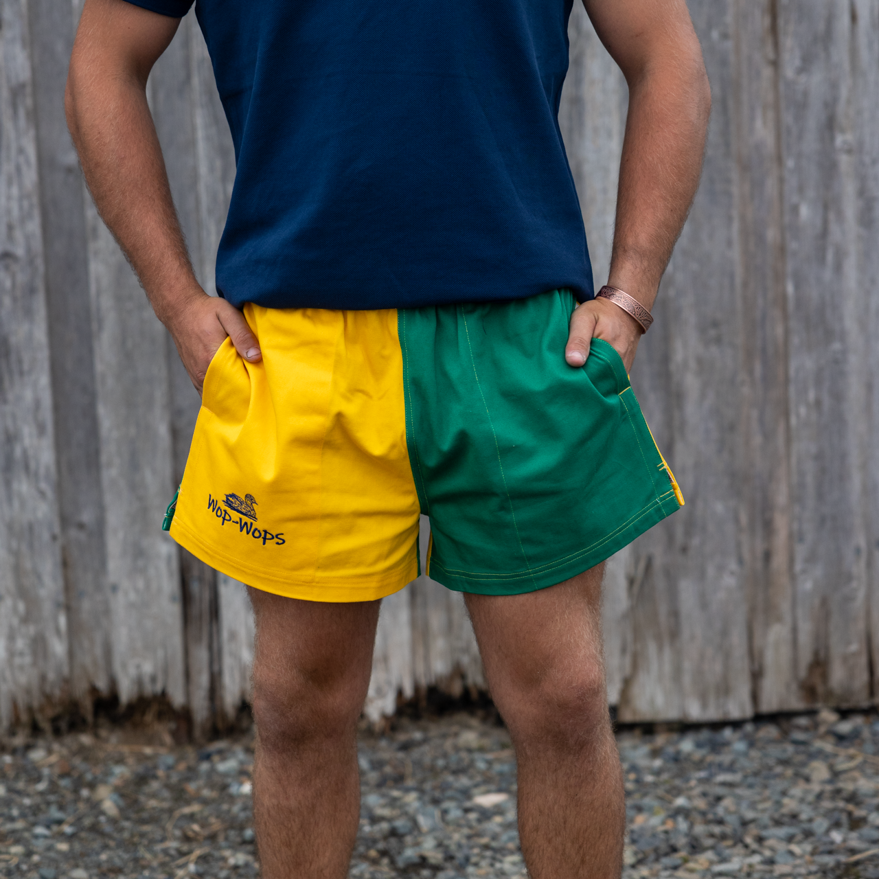 Wanaka Rugby Shorts (Yellow/Green)