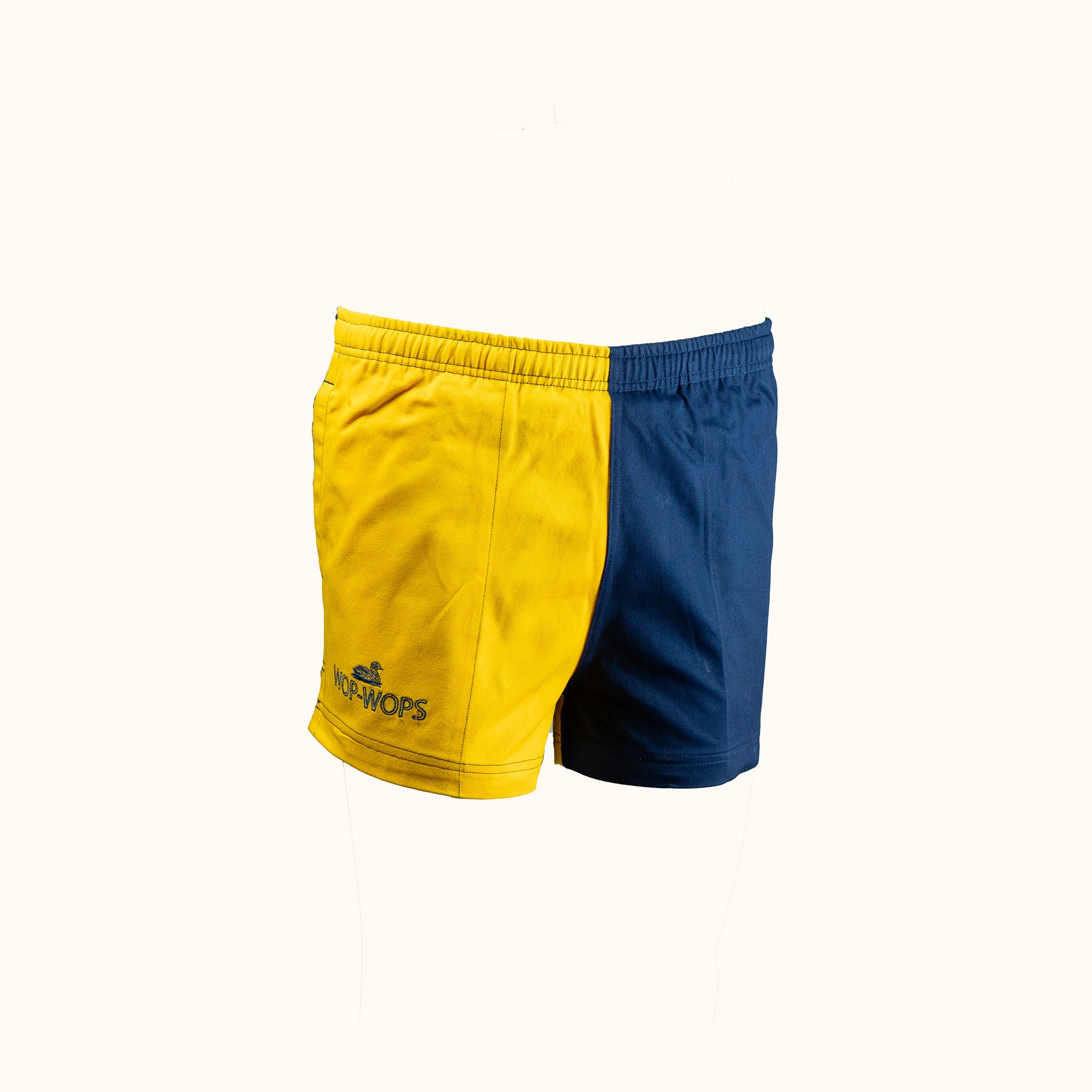 Wanaka Rugby Shorts Yellow/Navy