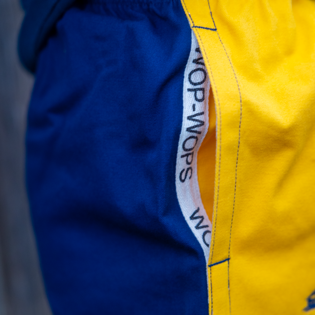 Wanaka Rugby Shorts (Yellow/Navy)