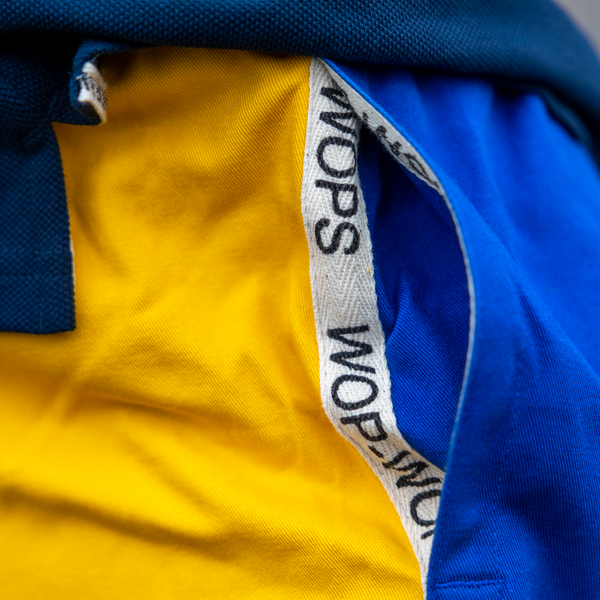 Wanaka Rugby Shorts (Yellow/Royal Blue)