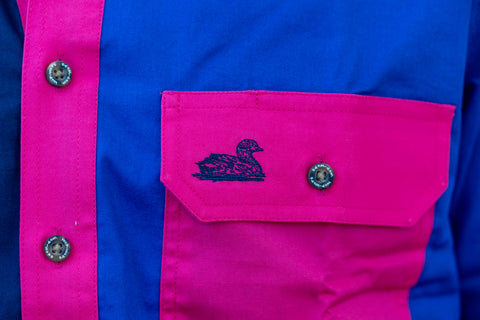 Rangiora Work Shirt (Pink/Pink)