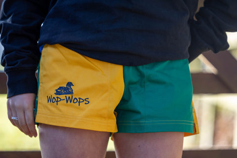 Wanaka Rugby Shorts (Yellow/Green)